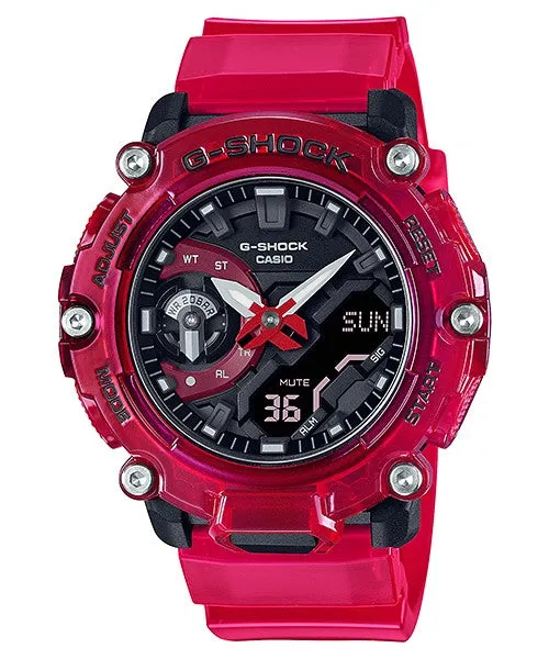 CASIO G-Shock Resin Band 200-meter water resistance #GA-2200SKL-4AER