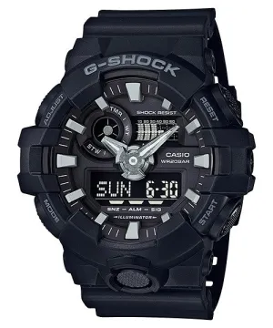 CASIO G-Shock Resin Band 200-meter water resistance #GA-700-1BER