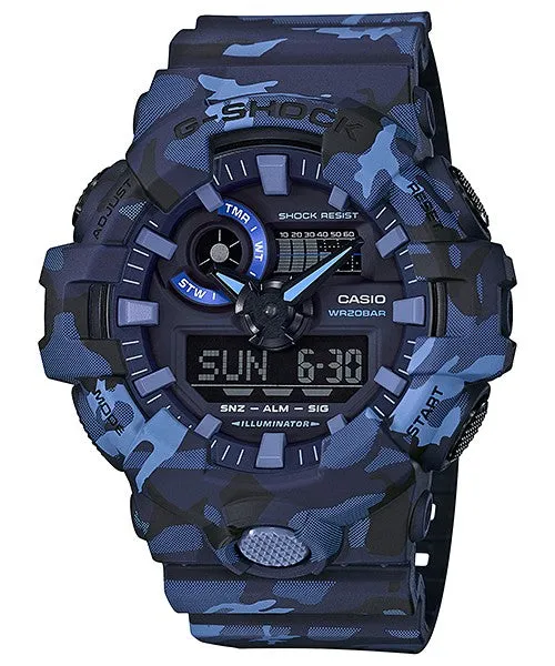 CASIO G-Shock Resin Band 200-meter water resistance #GA-700CM-2AER
