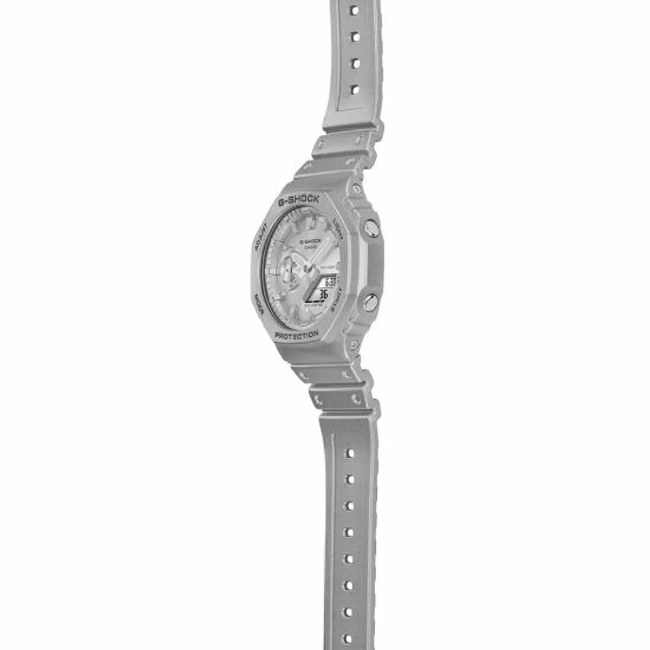 Casio GA-2100FF-8AER Forgotten Future Metallic Silver Watch