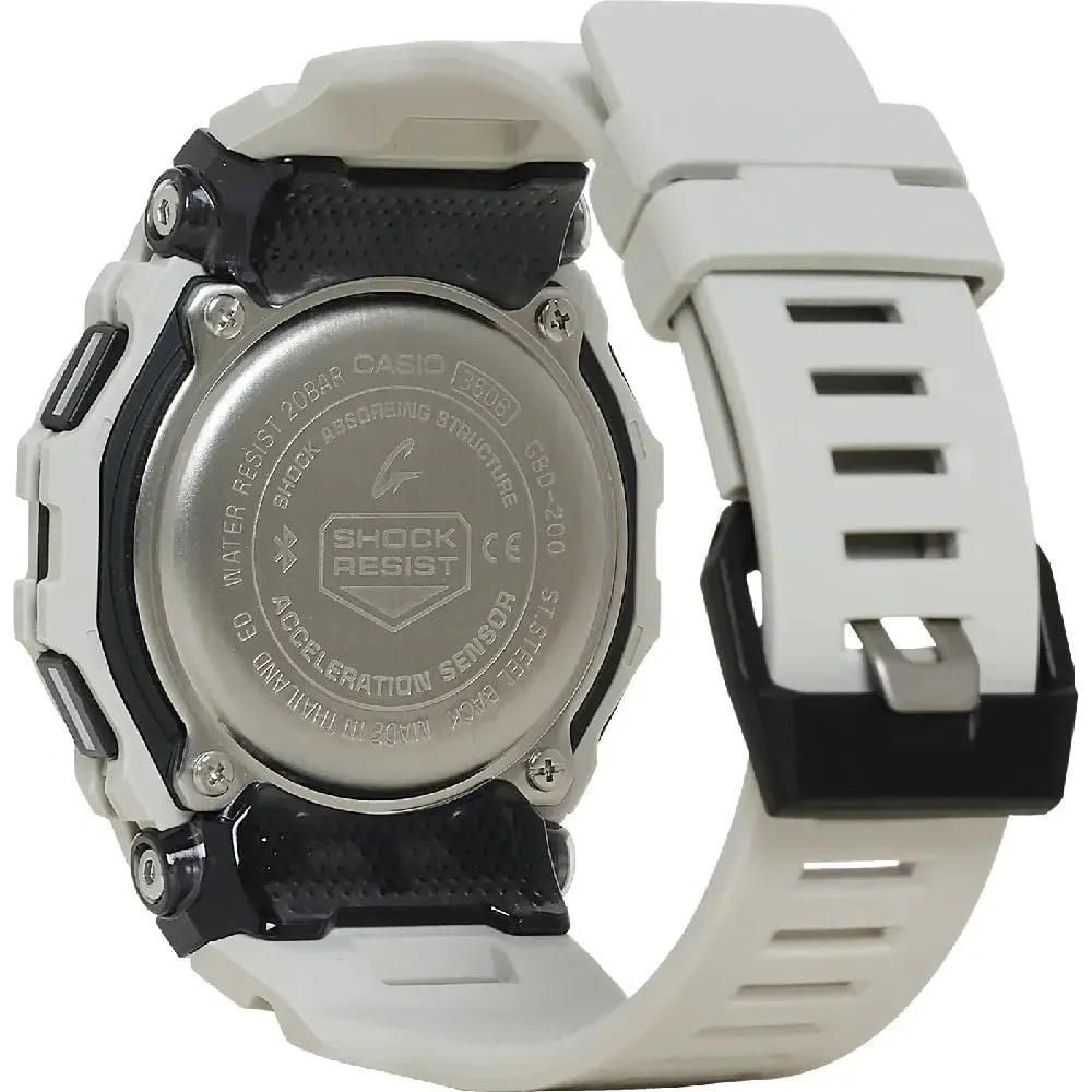 Casio GBD-200UU-9ER G-Shock Resin Strap Gray Original Men's Watch