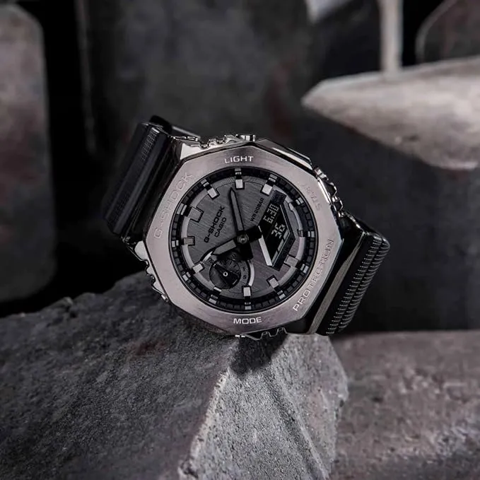 CASIO GM-2100-1AER G-Shock Resin Band 200-meter water resistance