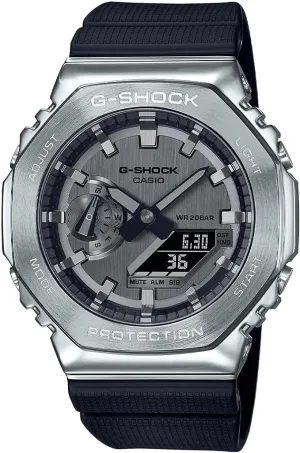 CASIO GM-2100-1AER G-Shock Resin Band 200-meter water resistance