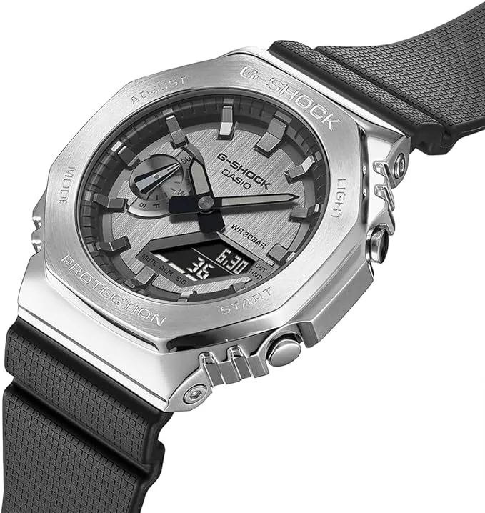 CASIO GM-2100-1AER G-Shock Resin Band 200-meter water resistance