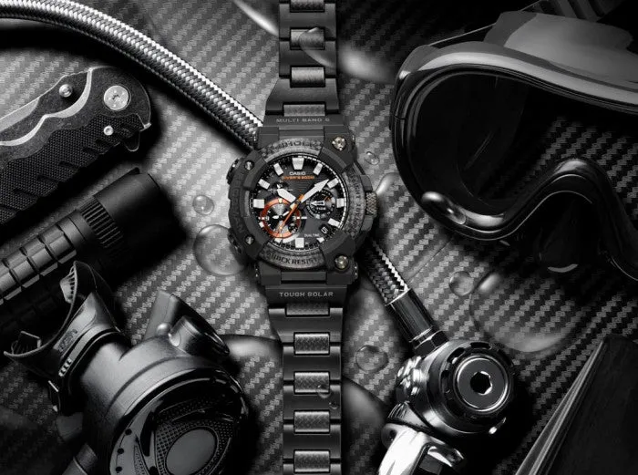 CASIO Resin / Carbon fiber Composite Band Watch #GWF-A1000XC-1ADR