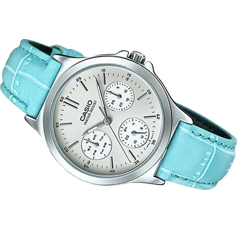 CASIO Standard Blue Watch #LTP-V300L-2AUDF