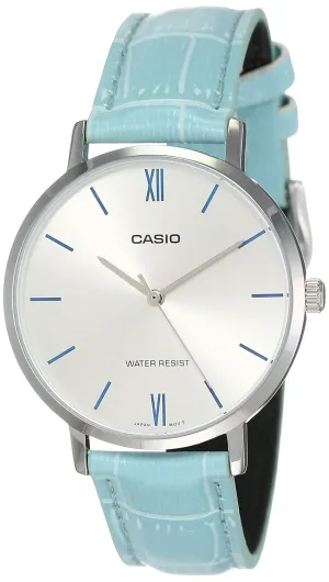 CASIO Standard Blue Watch #LTP-VT01L-7B3UDF