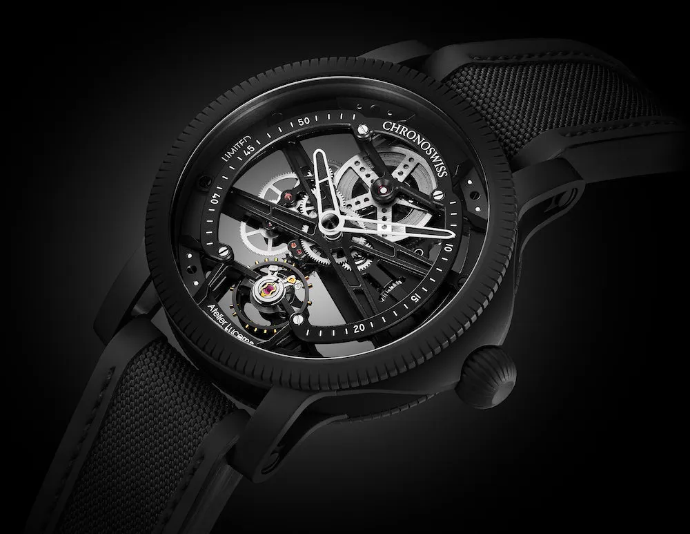 CHRN Watch SkelTec Pitch Black Limited Edition