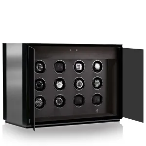 Chronovision Watch Winder Ambiance XII Alu Black Silk