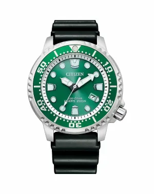 Citizen Promaster Marine Green Dial Watch BN0158-18X