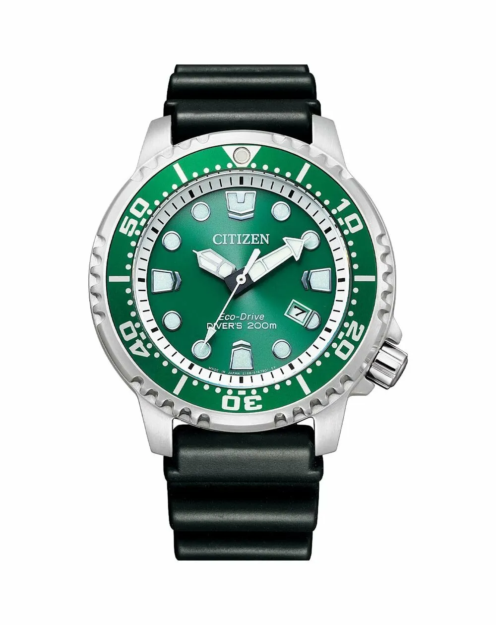 Citizen Promaster Marine Green Dial Watch BN0158-18X