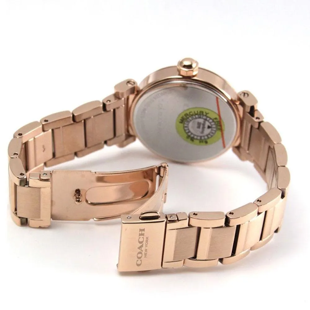Coach Madison Rose Gold Stainless Steel Women's Watch 14502395