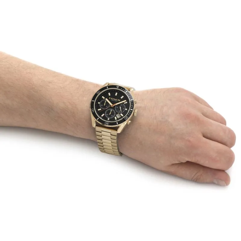 Coach Preston Chronograph Gold Men's Watch 14602517