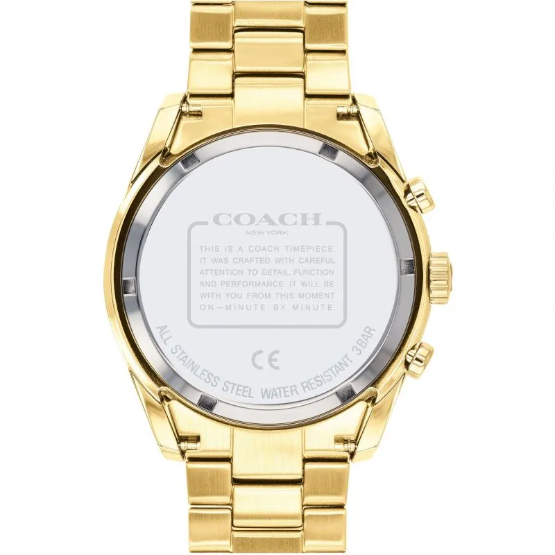 Coach Preston Chronograph Gold Men's Watch 14602517