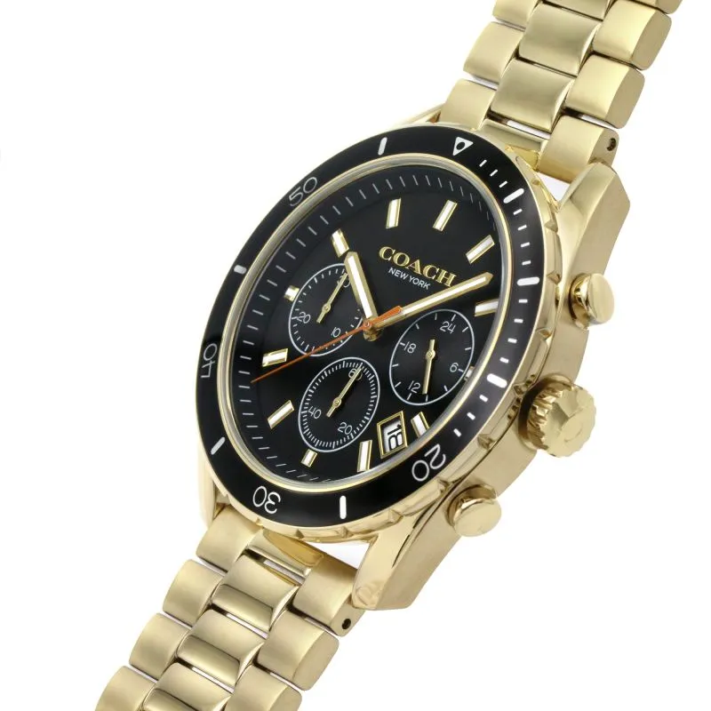 Coach Preston Chronograph Gold Men's Watch 14602517