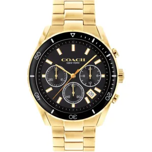 Coach Preston Chronograph Gold Men's Watch 14602517