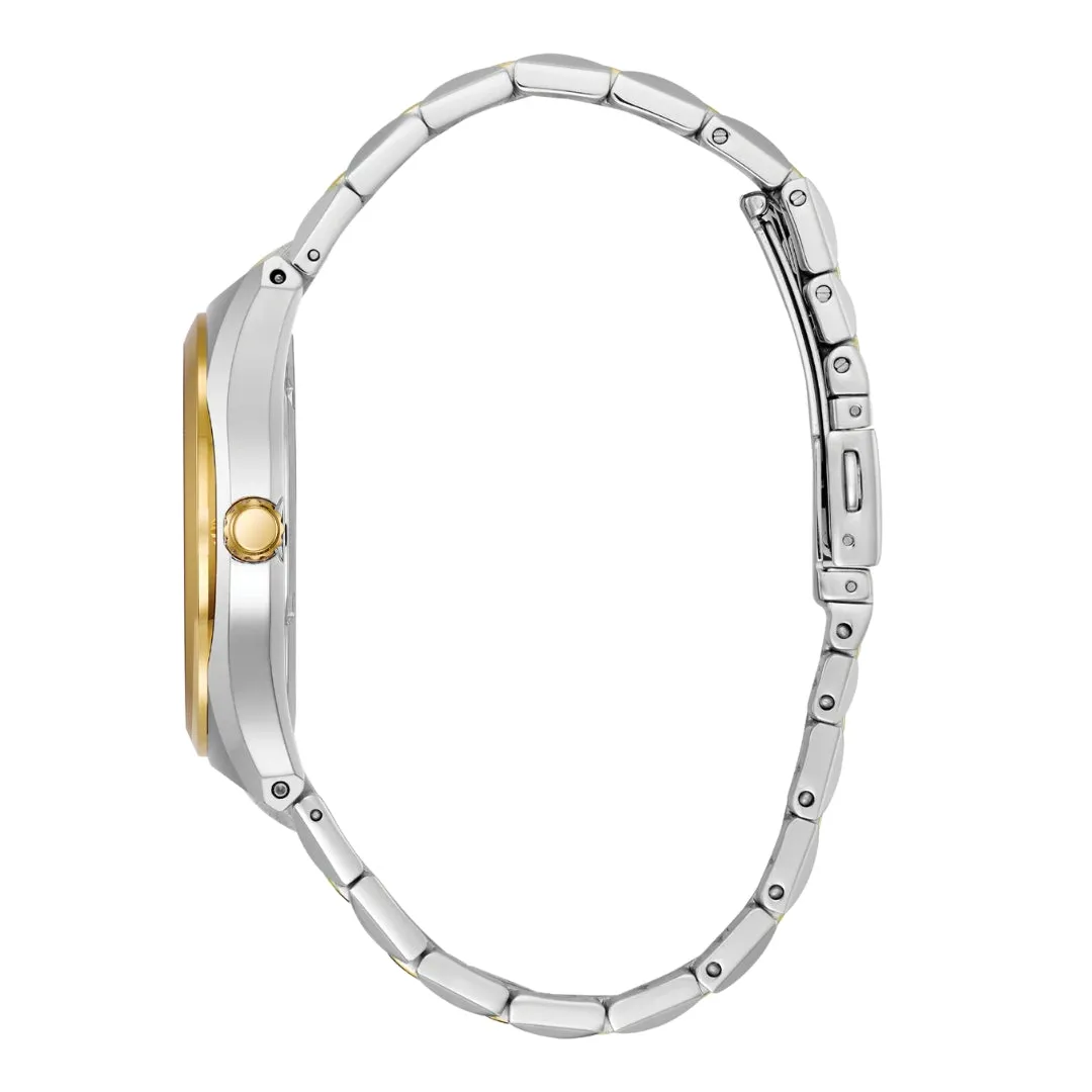 Corso Two-Tone Stainless Steel Bracelet with Deep Blue Dial Watch by Citizen