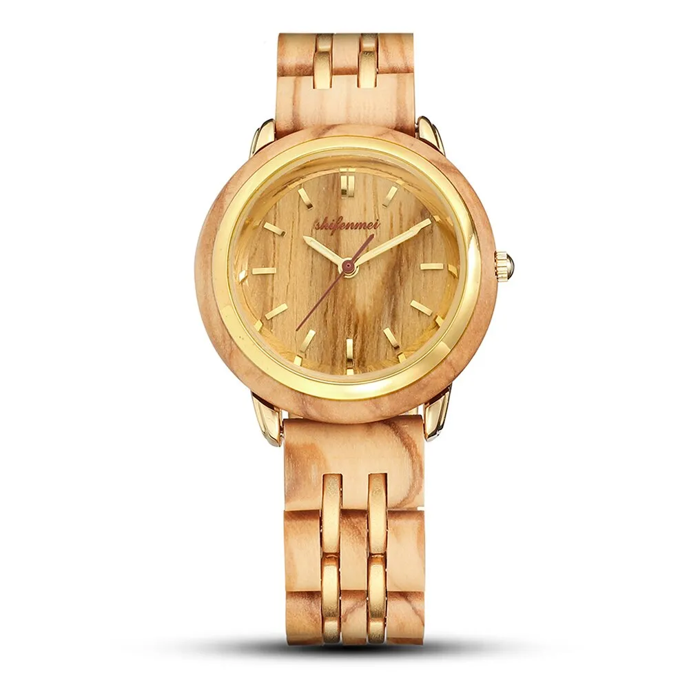 Couple Watches for Lovers Luxury Wood Watch