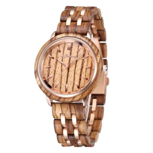 Couple Watches for Lovers Luxury Wood Watch