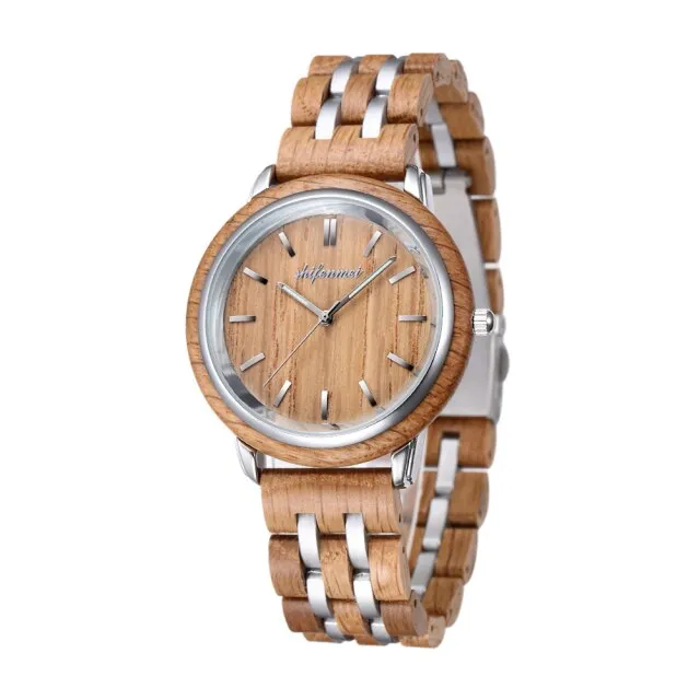 Couple Watches for Lovers Luxury Wood Watch