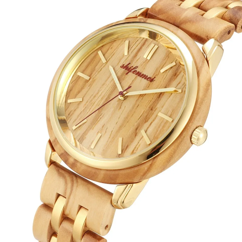 Couple Watches for Lovers Luxury Wood Watch