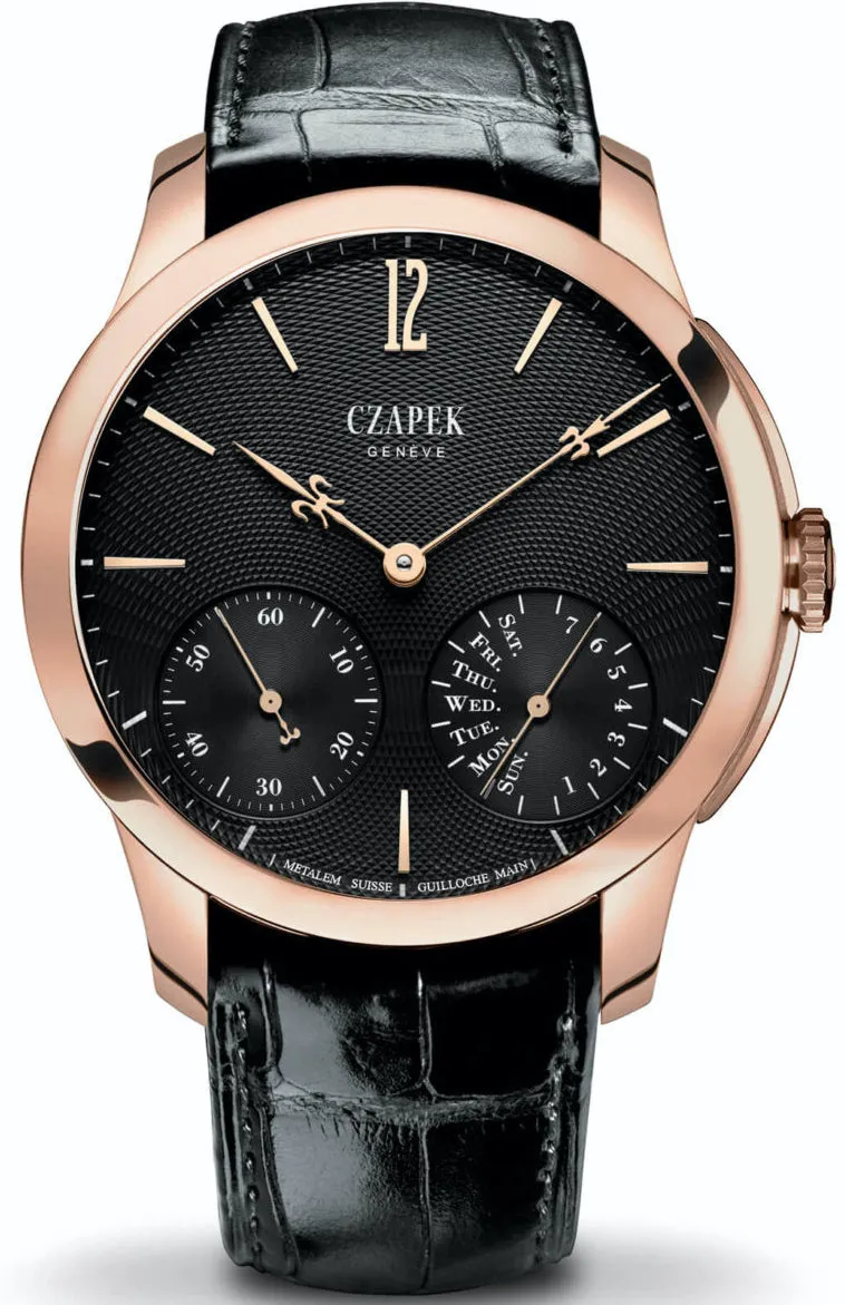 CZP Watch Quai Des Bergues Gold Solar Eclipse Limited Edition
