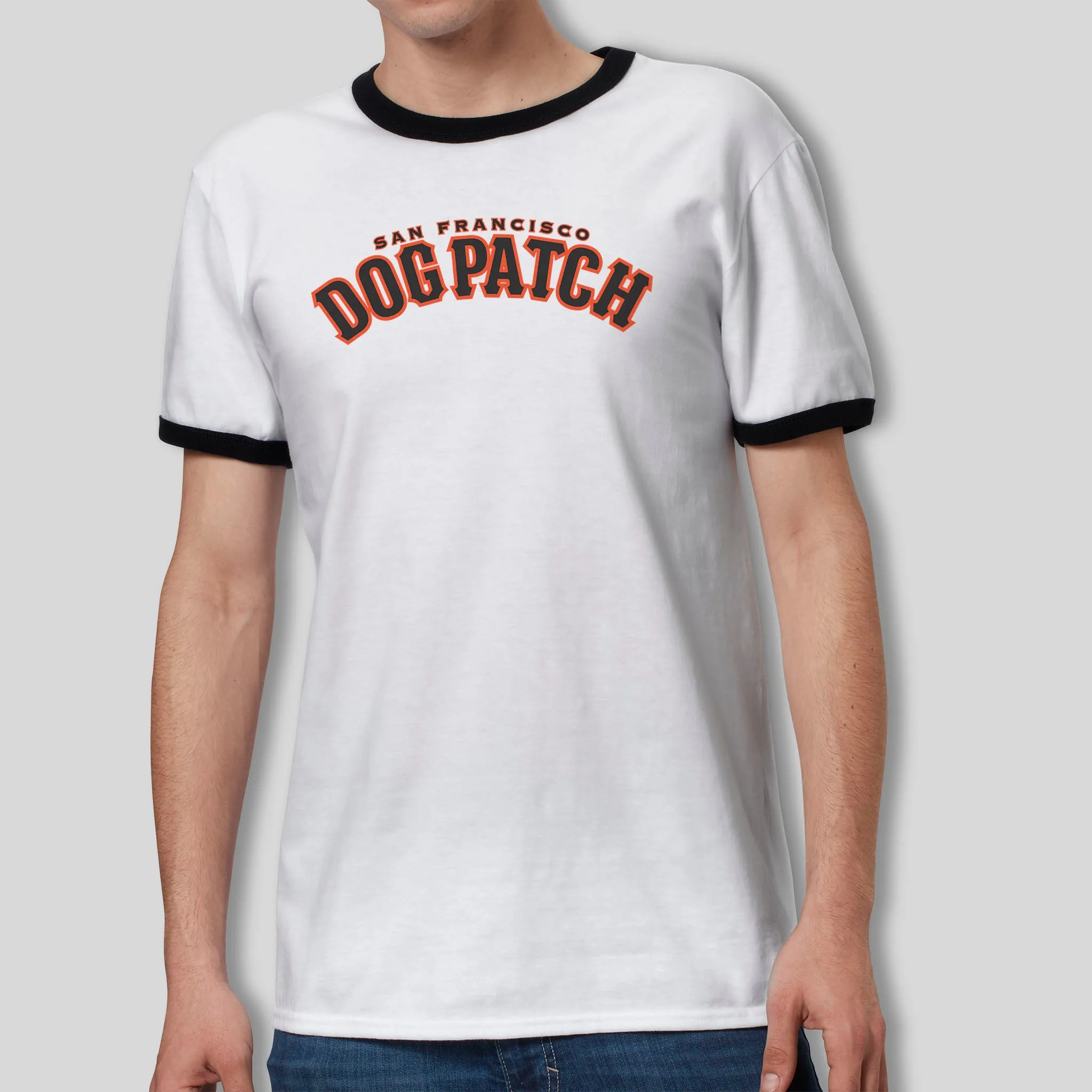 DOG PATCH DISTRICT MEN'S RINGER TEE