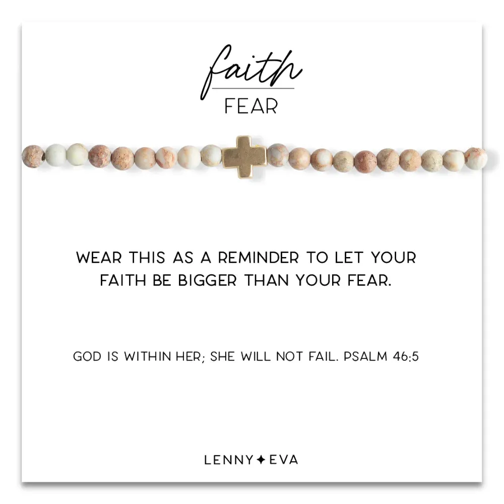Faith Over Fear Bracelet