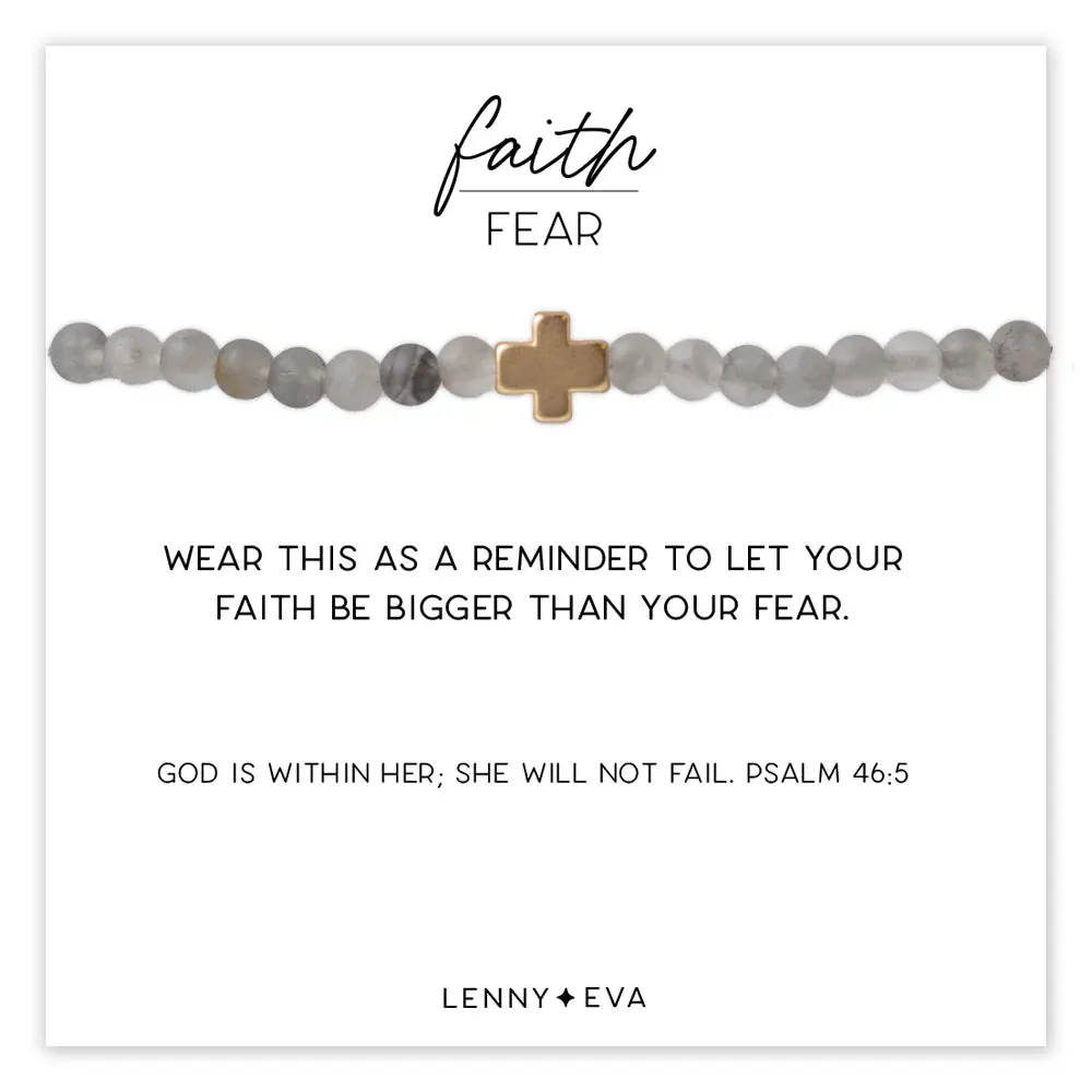 Faith Over Fear Bracelet