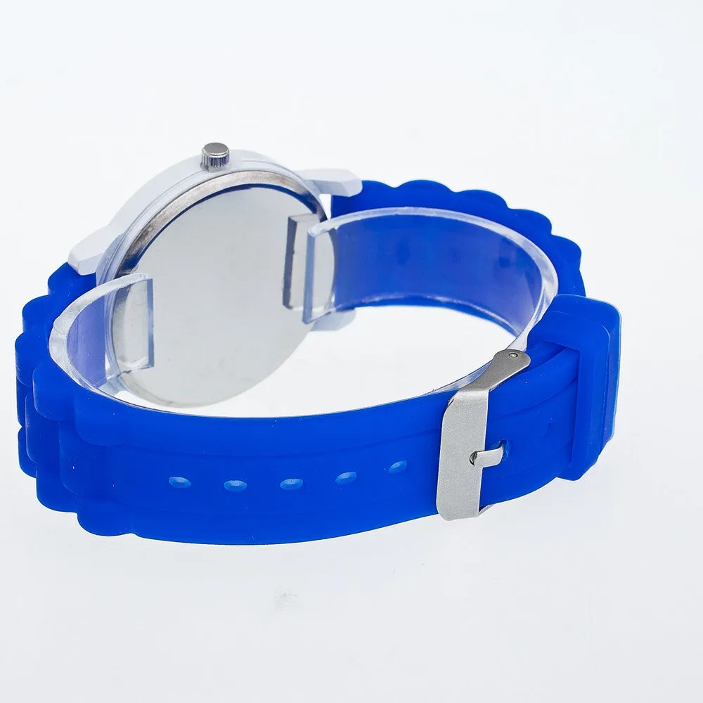 Fashion Watch Silicone Strap Wrist Watch