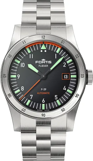 FOR Watch Flieger F-39 AutoMTic On Block Bracelet
