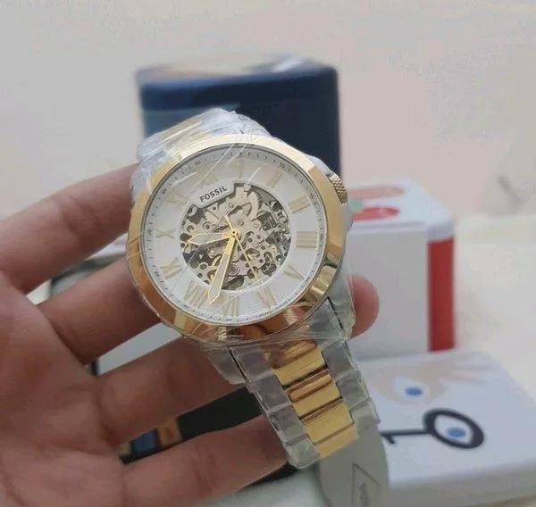 Fossil Analog Silver Dial Men's Watch ME3112