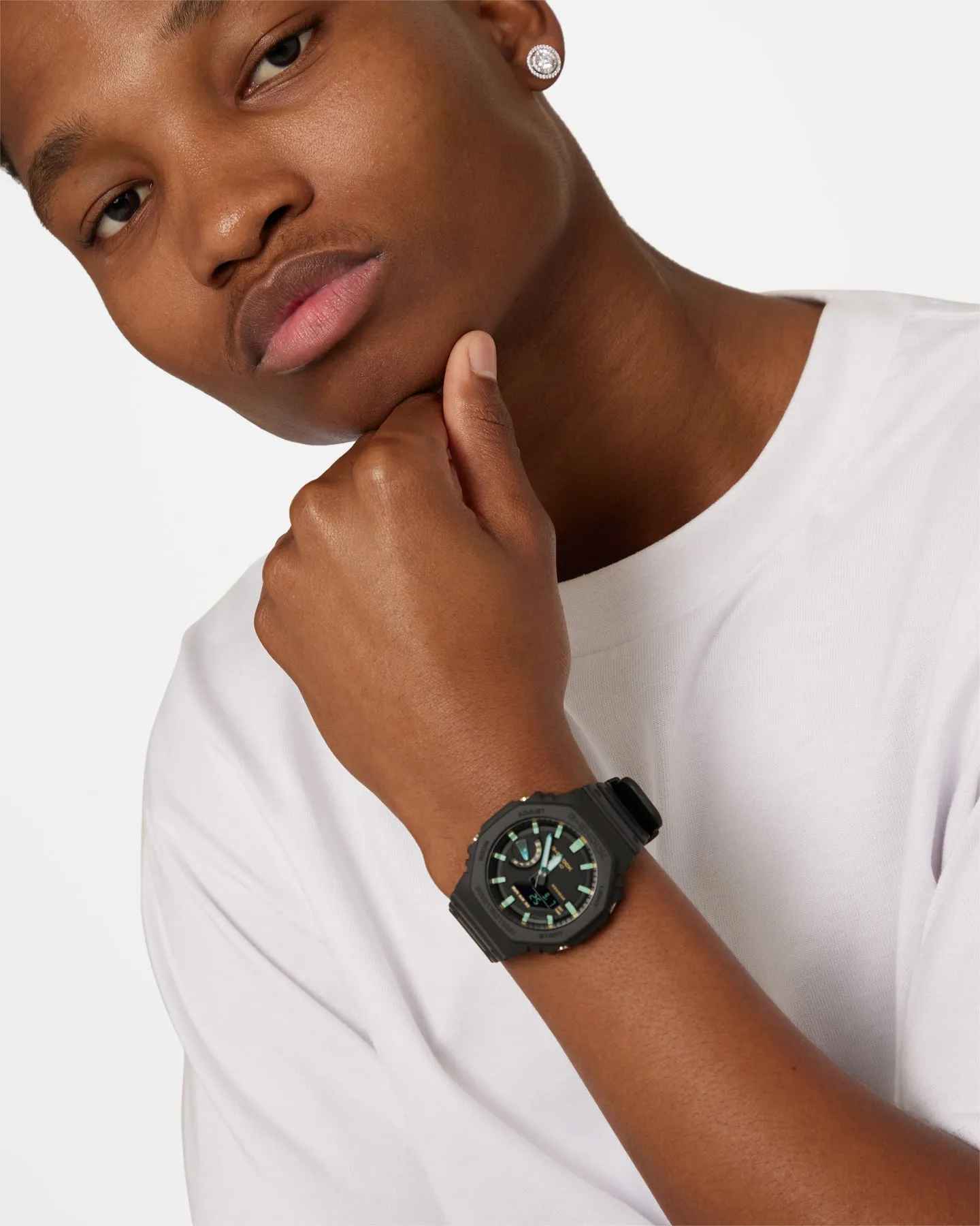 G Shock GA2100RC-1A Watch Black