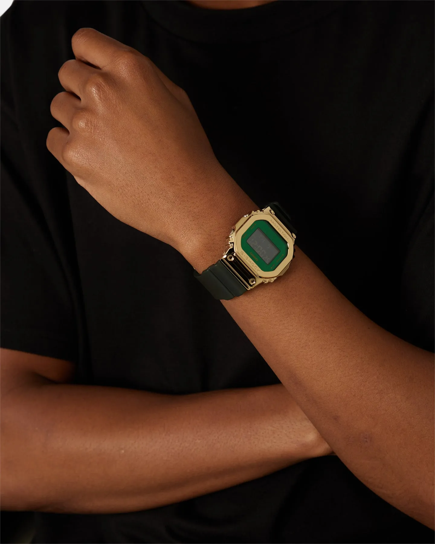 G-Shock GM56000CL-3D Watch Green/Gold