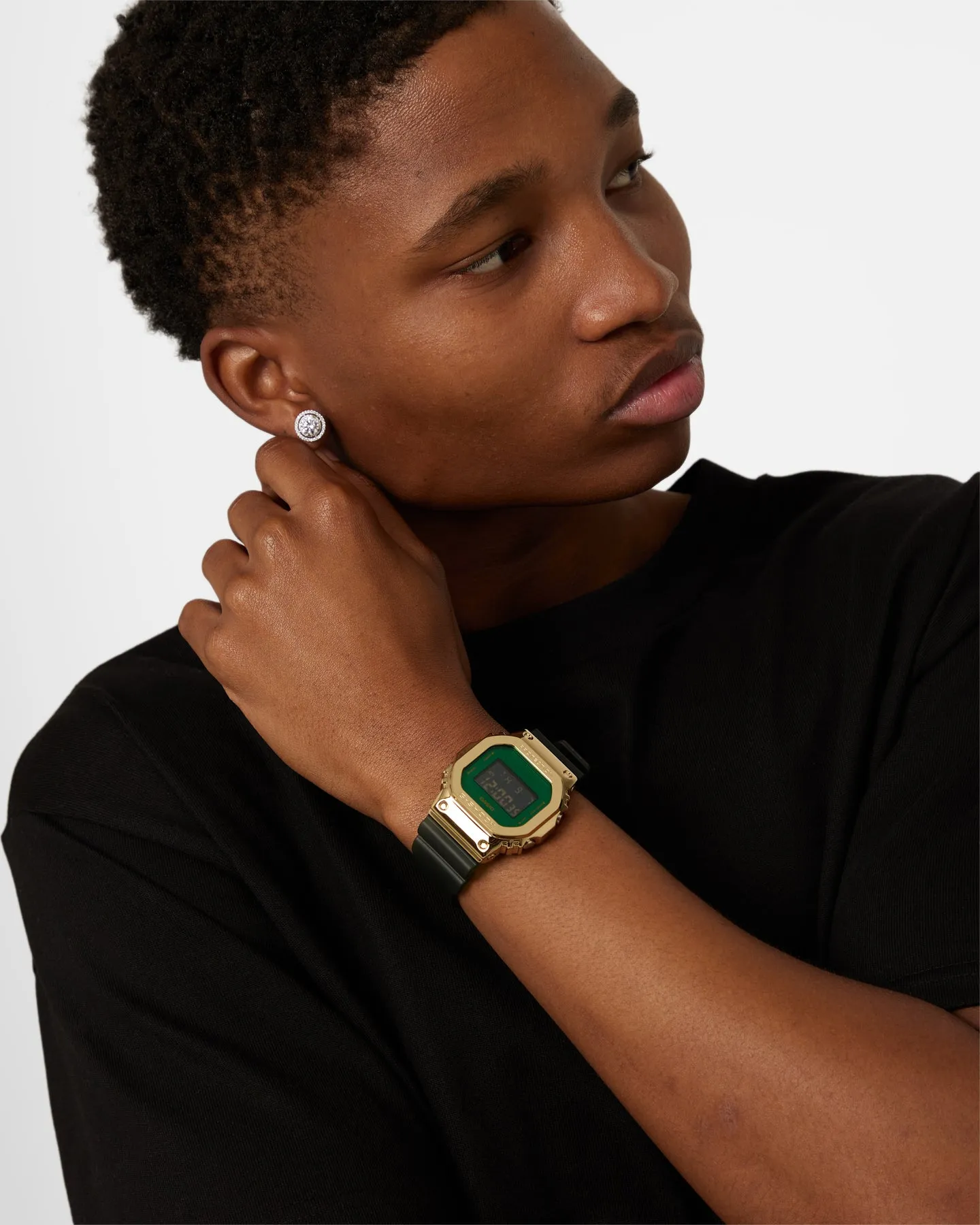 G-Shock GM56000CL-3D Watch Green/Gold