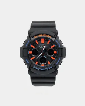 G-SHOCK Men's City Camo GAS100CT-1A Black/Blue/Orange