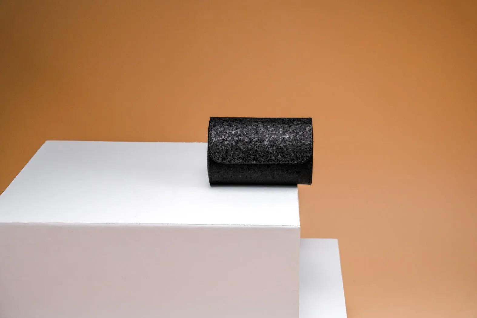Galata - Saffiano Black Watch Roll