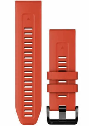 Garmin Strap QuickFit 26 Flame Red Silicone