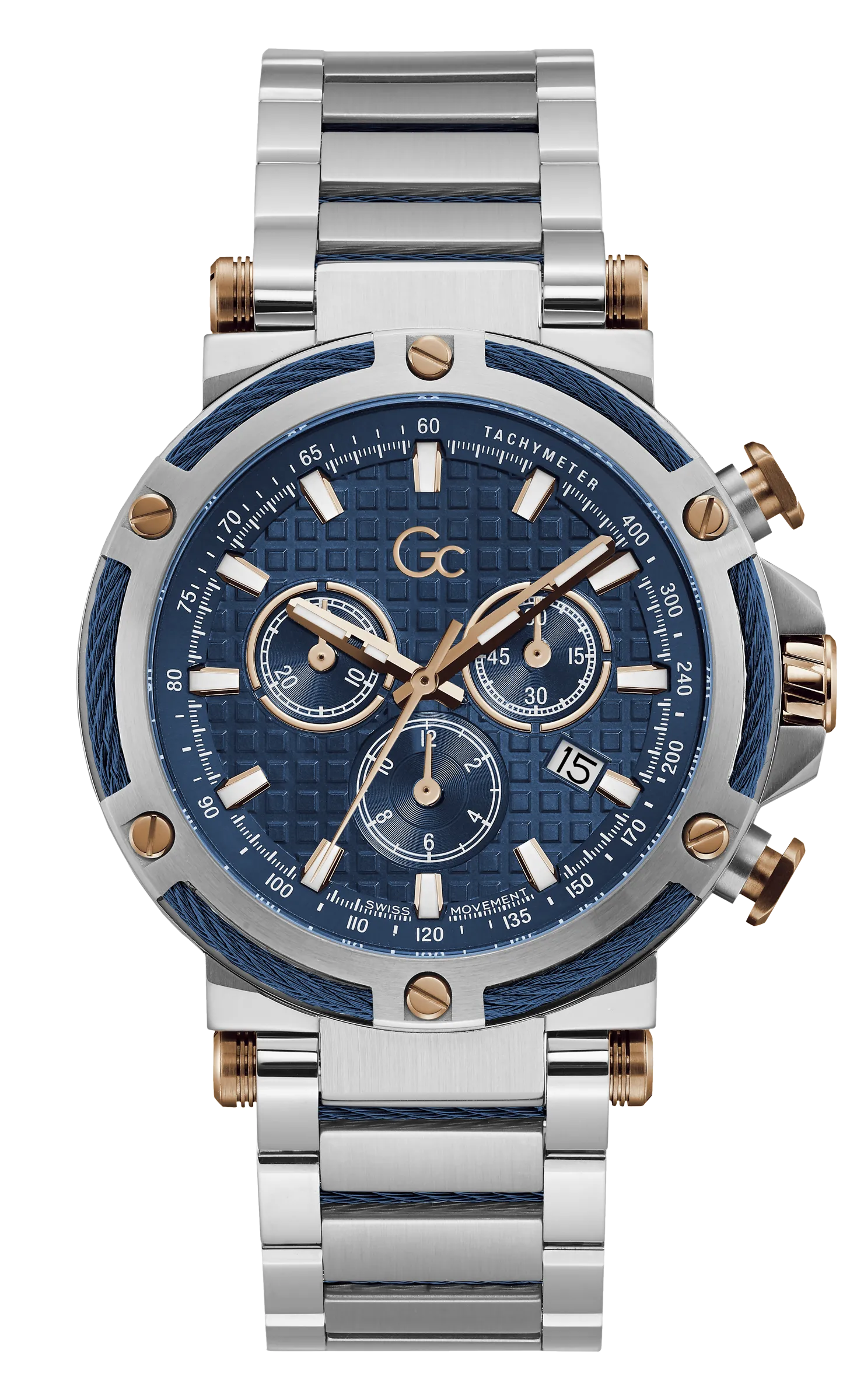 GC Blue Dial Gents Watch - Y54003G7MF