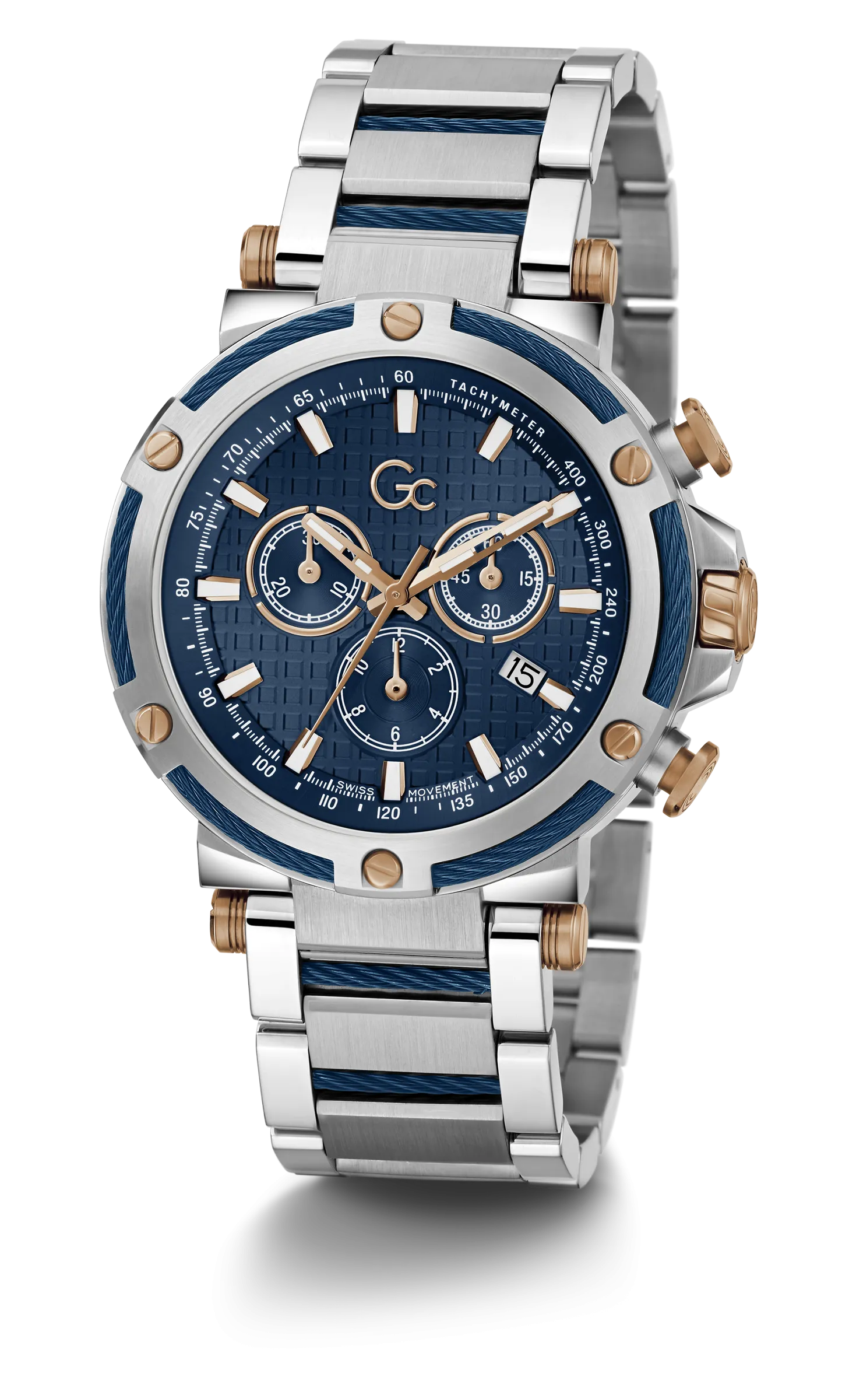 GC Blue Dial Gents Watch - Y54003G7MF