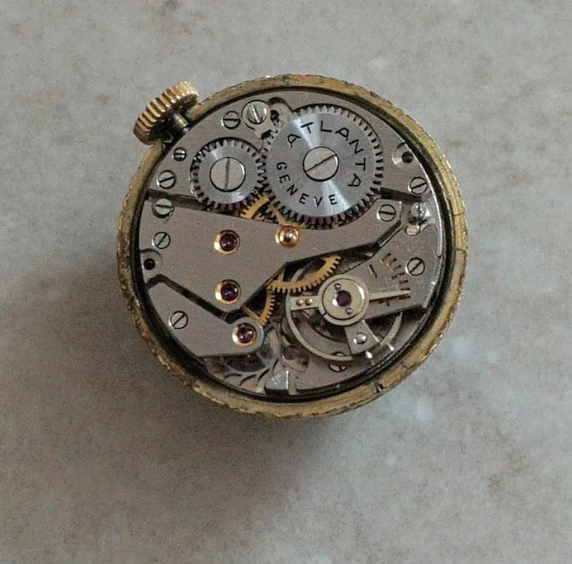 GOLAY, FILS & STAHL Guilloche Enamel Ball Pendant Watch Swiss Caliber AS 970