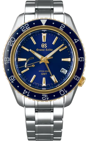 Grand Seiko Watch Sport Spring Drive GMT Yellow Gold