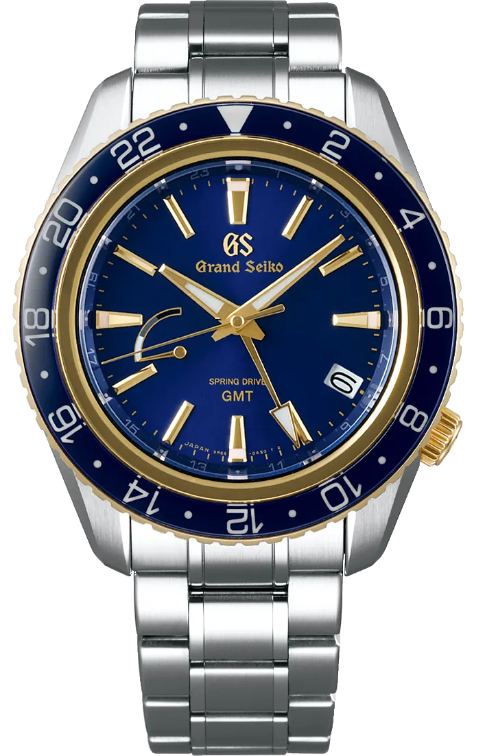 Grand Seiko Watch Sport Spring Drive GMT Yellow Gold