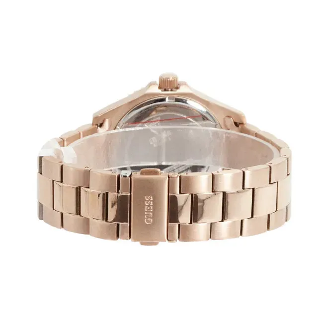 Guess Brown Dial Rose Gold Watch Women's W0231L8