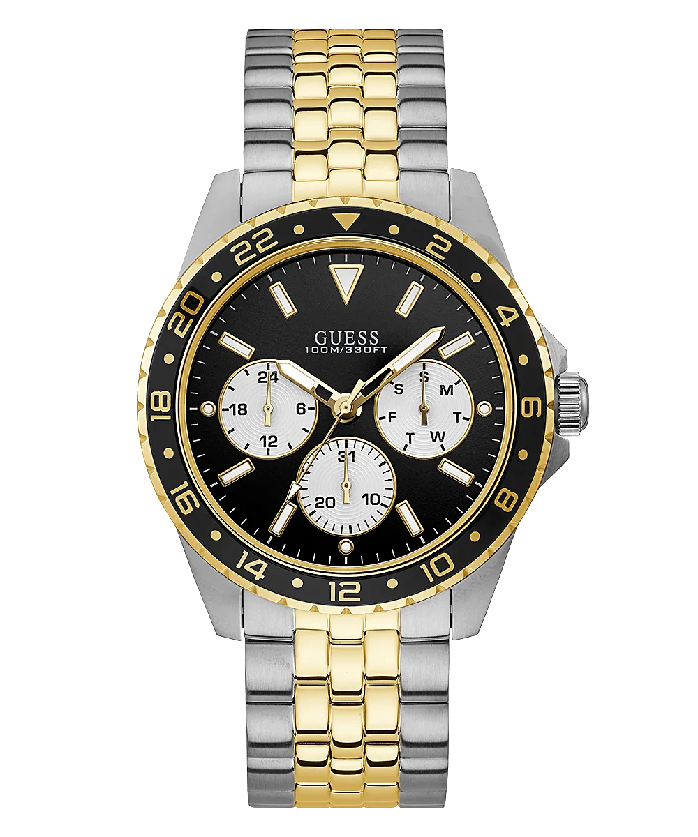 Guess Garrett Chronograph Gold Stainless Steel Men's Watch W1107G6
