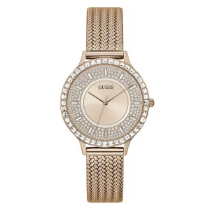 Guess Ladies Rose Gold Tone Analog Watch - GW0402L3
