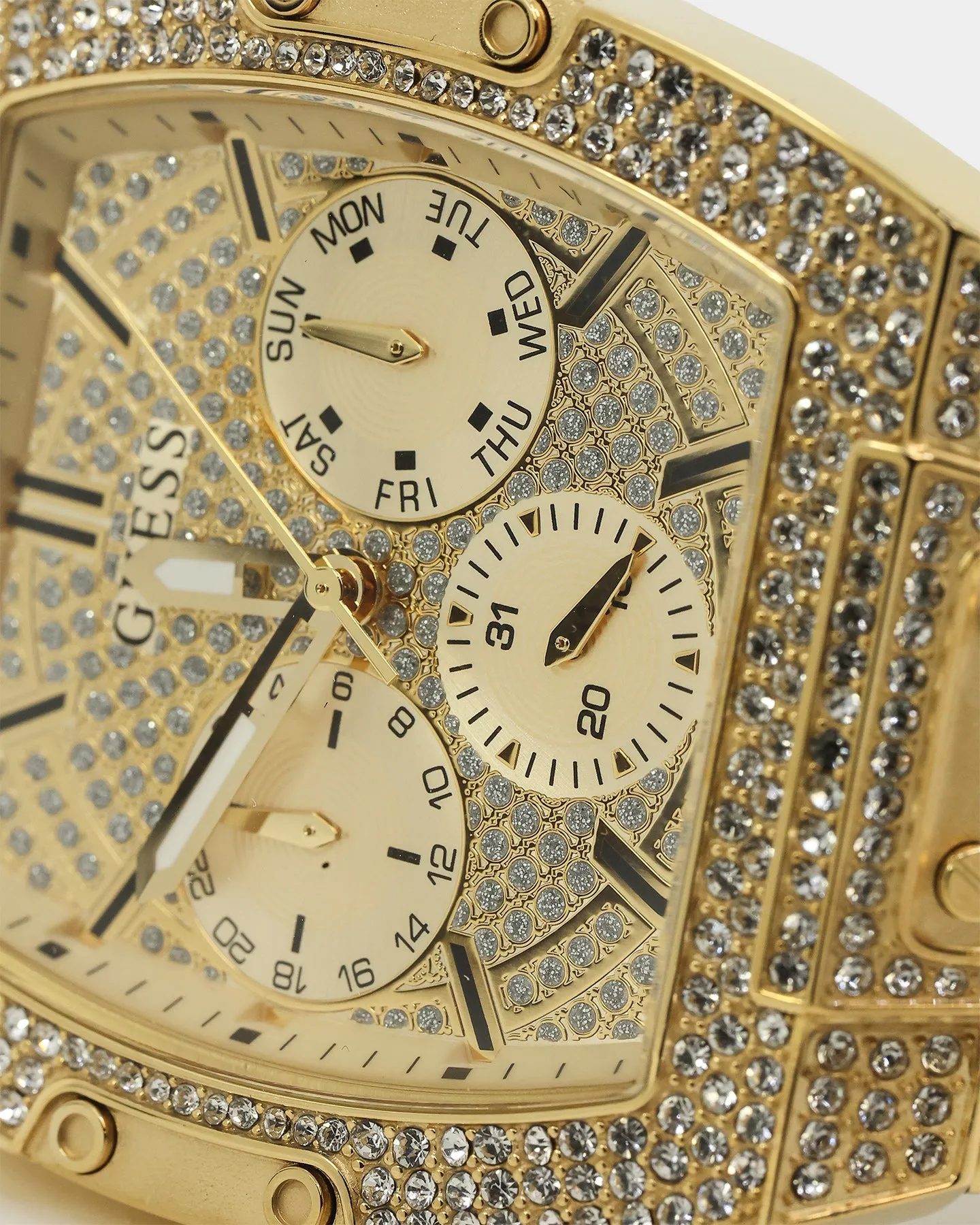 Guess Mainline Phoenix Watch Gold/Gold
