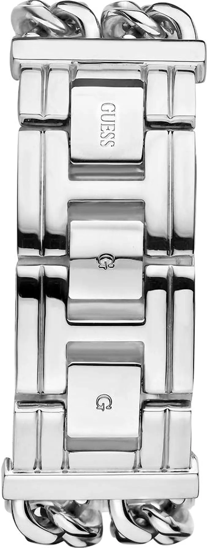 Guess Rectangular Silver Women's Watch W1117L1