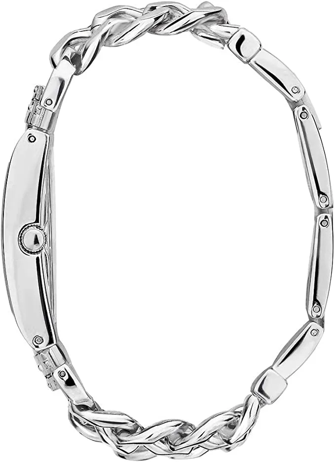 Guess Rectangular Silver Women's Watch W1117L1