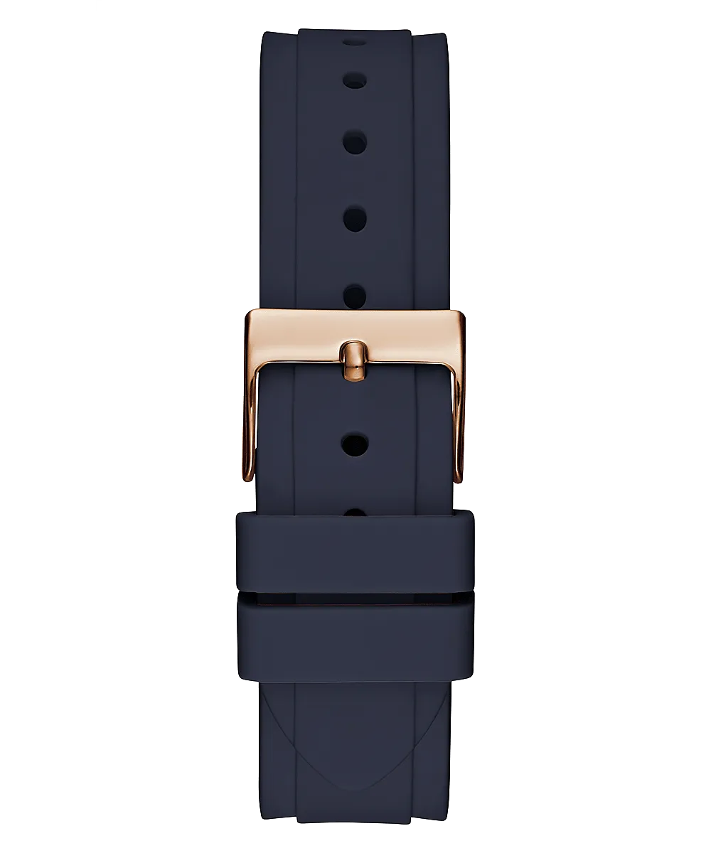 Guess Rose Gold Rubber Strap Women's Watch GW0484L2
